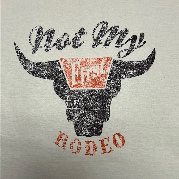 Cream Rodeo Tee - Picture 3 of 4